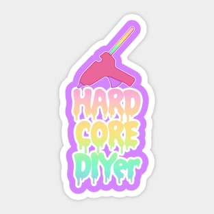 Hardcore DIYer Sticker